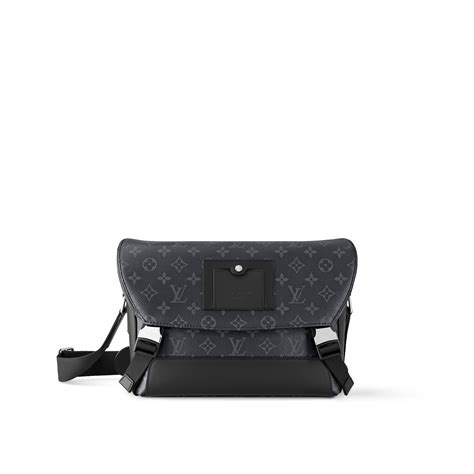 Sac Messenger Voyager PM Toile Monogram Eclipse .